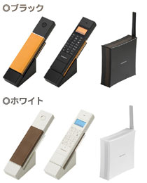 コードレスデザイン電話