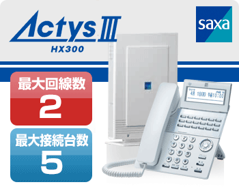 サクサビジネスホン ActysⅢ