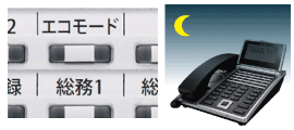 エコモード 岩通 ビジネスホン 画像