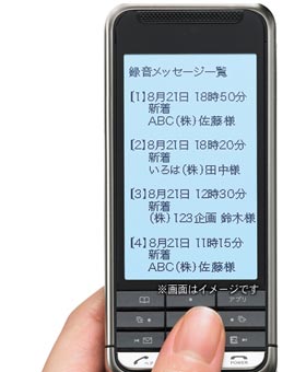 ケータイWEBリンク 岩通 ビジネスホン 画像