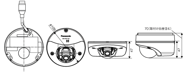 Panasonic ネットワークカメラ 画像